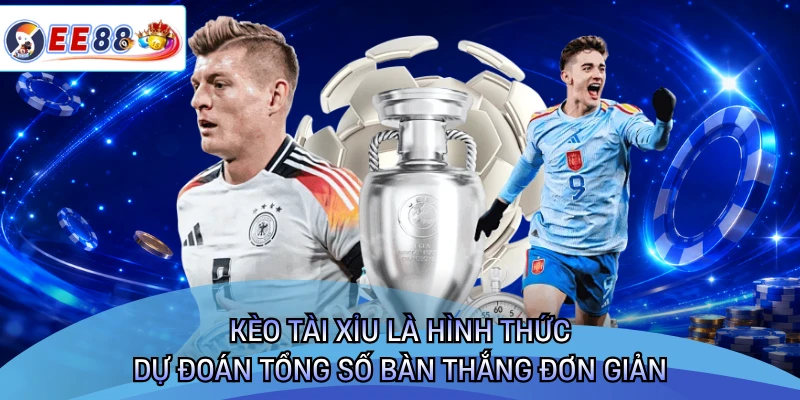 Kèo Tài Xỉu là hình thức dự đoán tổng số bàn thắng đơn giản